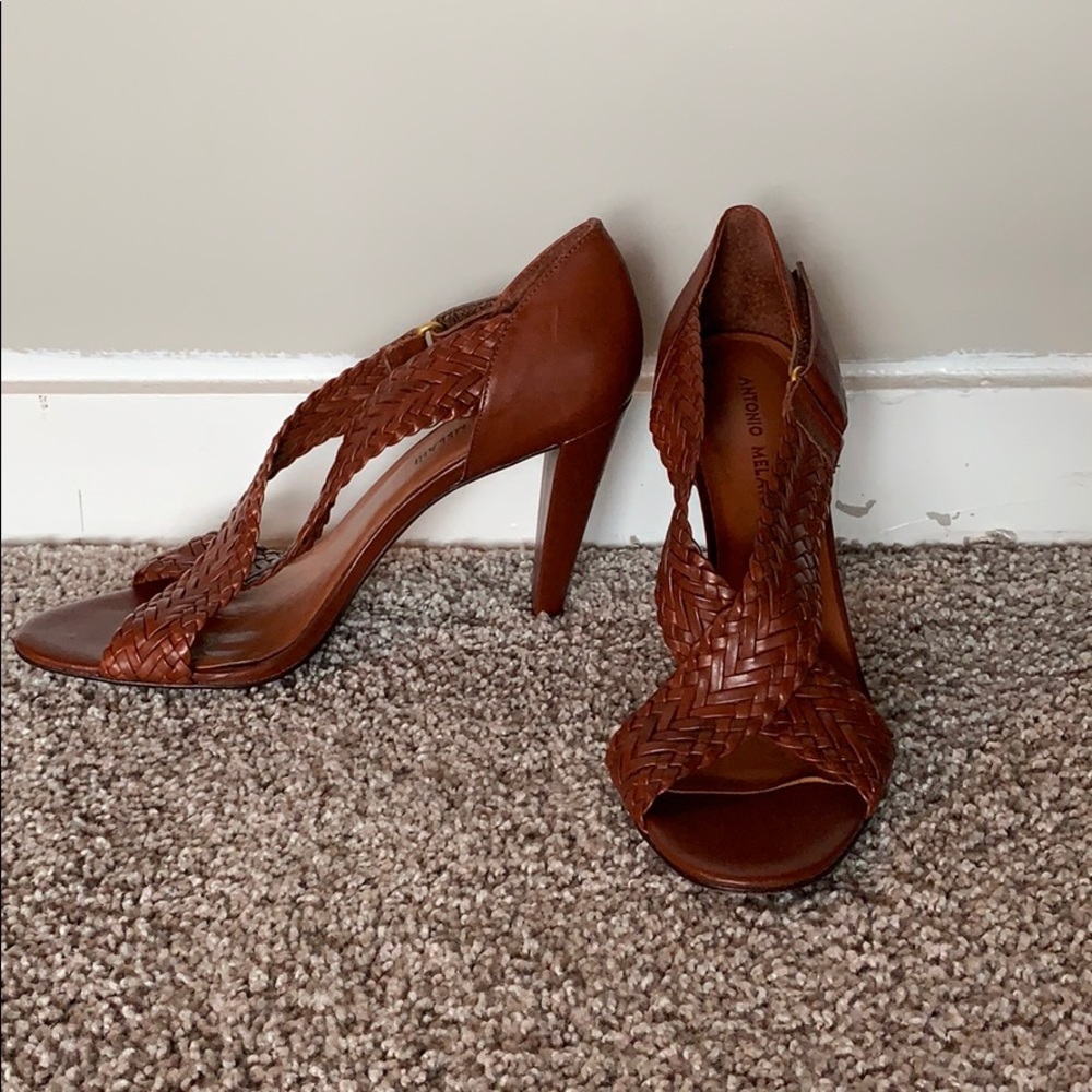 Antonio Melani braided heels